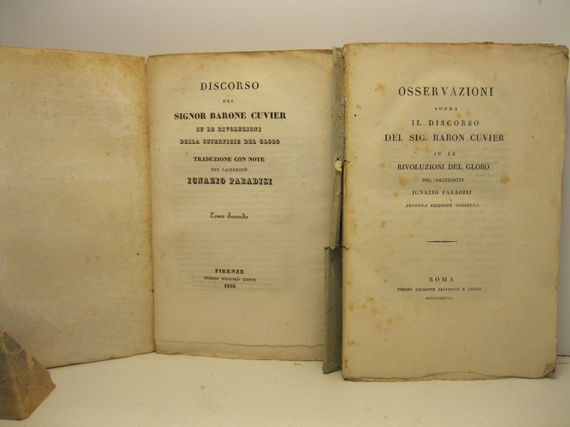 Osservazioni sopra il discorso del Sig. Baron Cuvier su le …
