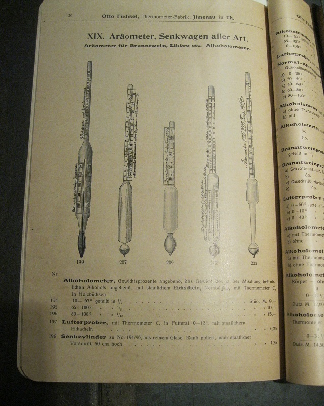 Otto Fuchsel thermometer und Glasinstrumentenfabrik