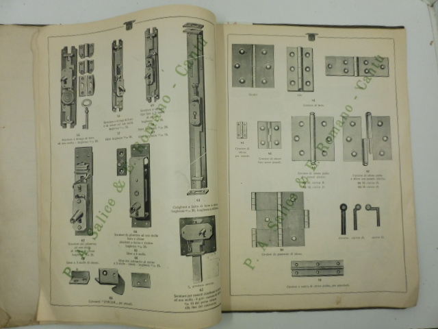 P.A. Salice & C. Romano. Cantu', Como. Ferramenta-ottonami. Specialita' serrature, …