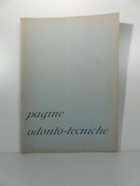 Pagine odontotecniche