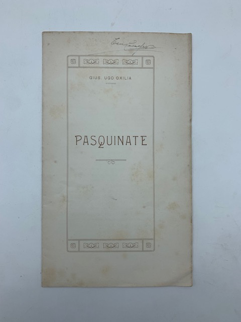 Pasquinate