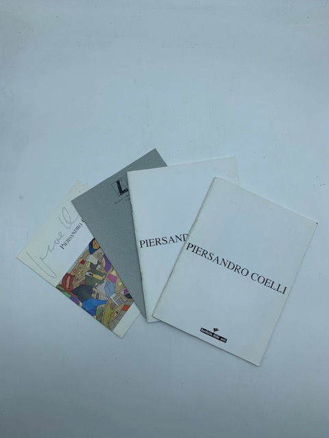 Piersandro Coelli. Innamorami (catalogo in doppi copia); Dis-d-egnando (pieghevole); Pieghevole …