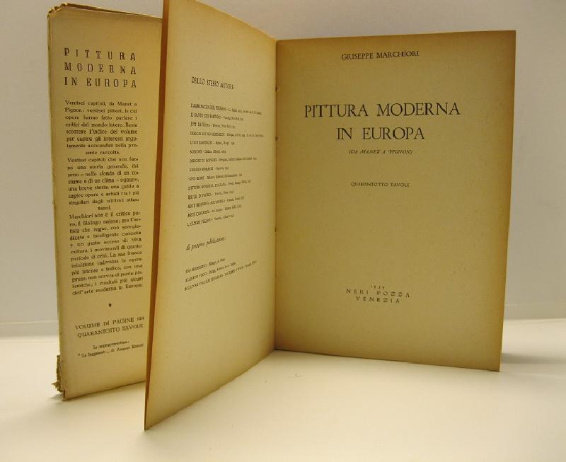 Pittura moderna in Europa (Da Manet a Pignon) Quarantotto tavole