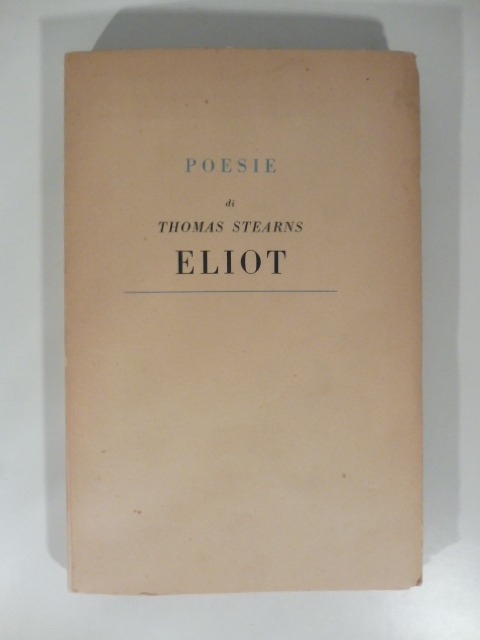 Poesie con testo a fronte. Terza edizione aumentata e riveduta. …