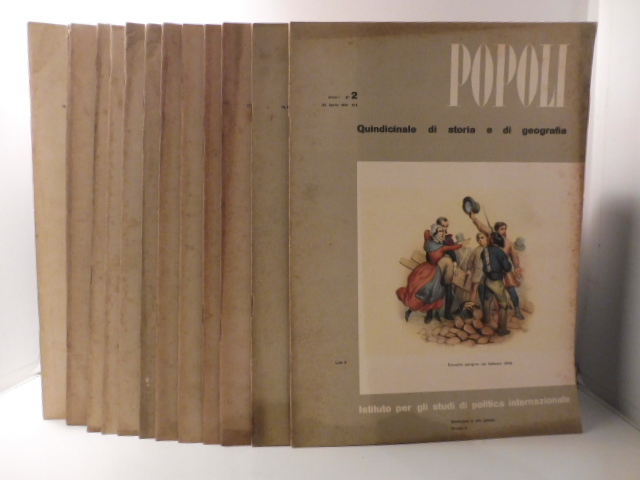 Popoli. Quindicinale di storia e di geografia, anno