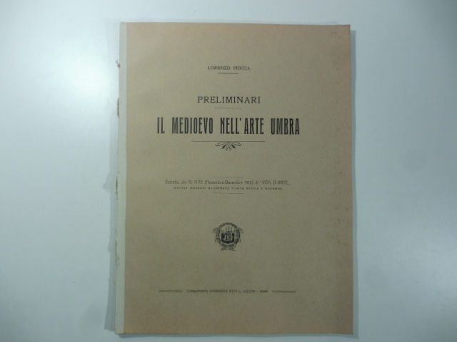 Preliminari. Il medioevo nell'arte umbra