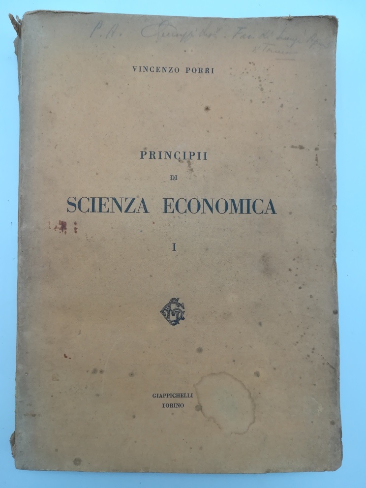 Principii di scienza economica I