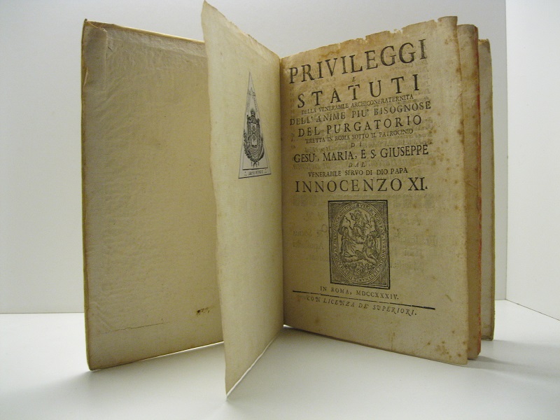 Privileggi e statuti della venerabile archiconfraternita dell'anime piu' bisognose del …