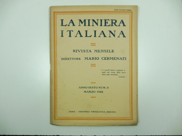 Probabile esistenza di un terreno antracitifero nella Nurra in Sardegna …