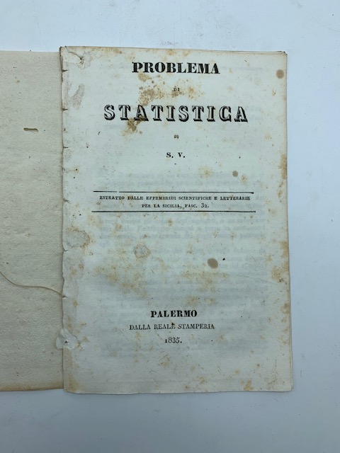 Problema di statistica