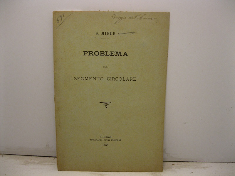 Problema sul segmento circolare