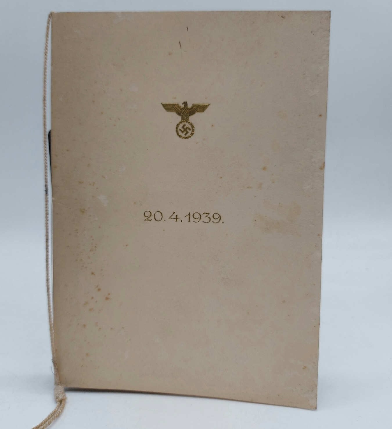 Programm fur die auslandischen Ehrengaste des Fuhrers. Berlin, 19. - …