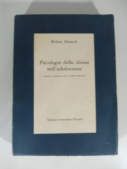 psicologia della donna nell'adolescenza studio psicanalitico