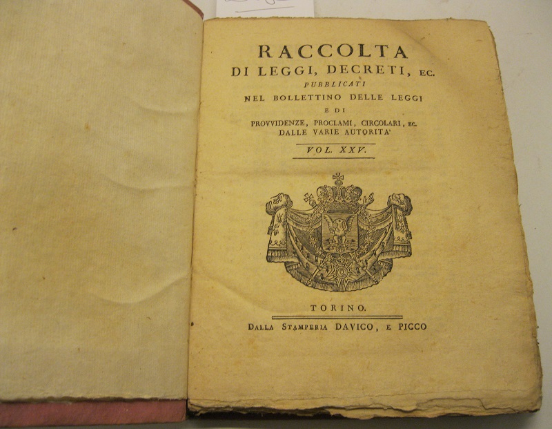 Raccolta di leggi, decreti, ec. pubblicati nel Bollettino delle leggi …
