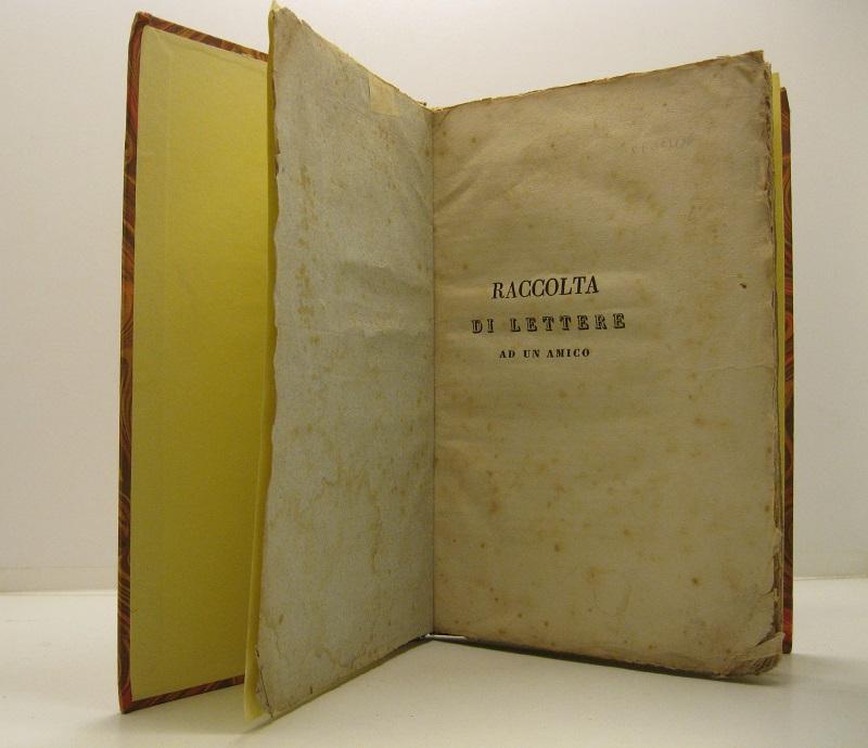 Raccolta di lettere ad un amico