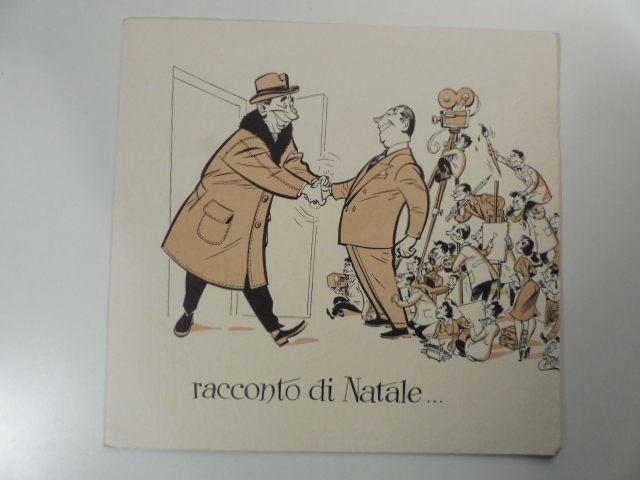 Racconti di Natale, pieghevole pubblicitario IMA