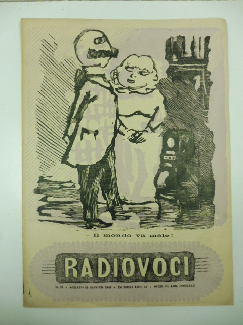 Radiovoci, anno II, numero 24, sabato 16 giugno 1945