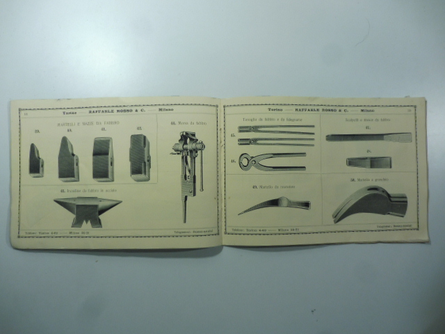 Raffaele Rosso & C. successori Pizzotti & Bellone. Acciai-attrezzi