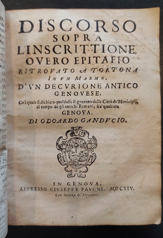 (Ragionamento di Odoardo Ganducio della conversione de Gentili e particolarmente …