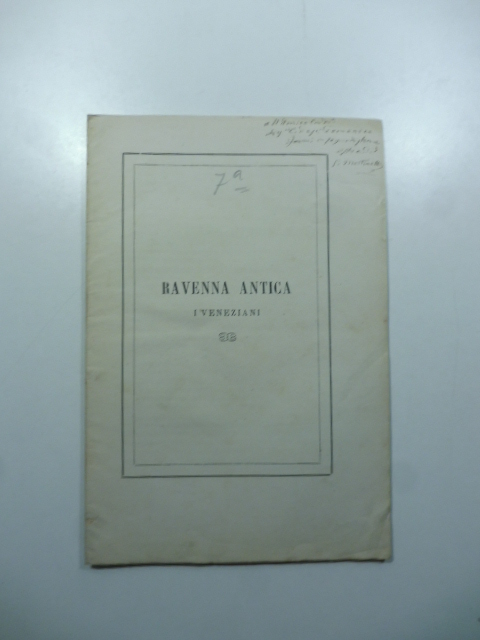 Ravenna antica. Lettera settima