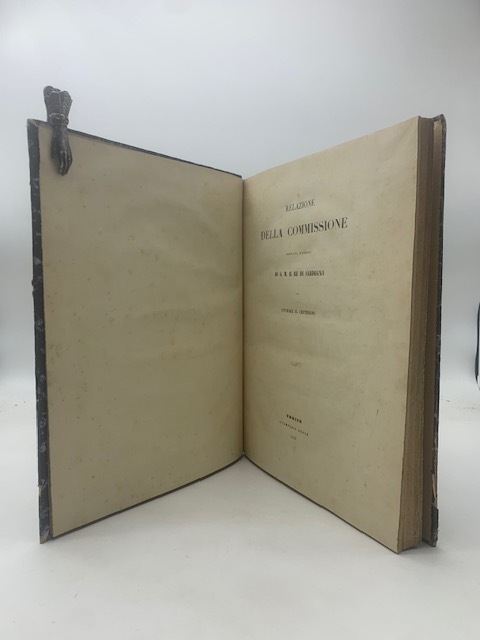 Relazione della commissione nominata d'ordine di S. M. il Re …
