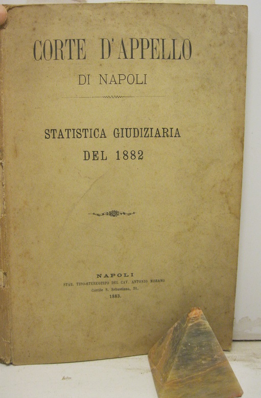 Relazione statistica dei lavori compiuti nel distretto della Corte d'Appello …