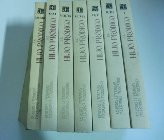 Revistas literarias mexicanas modernas. El hijo prodigo. I, II/III, IV/V, …