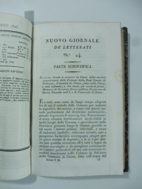 Ricerche dirette a scoprire la causa della sterilita' delle colmate …
