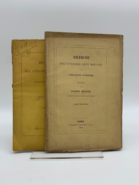 Ricerche sull'attrazione delle montagne con applicazioni numeriche. Memoria . Parte …