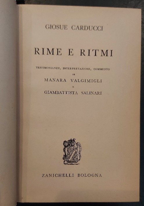 Rime e ritmi
