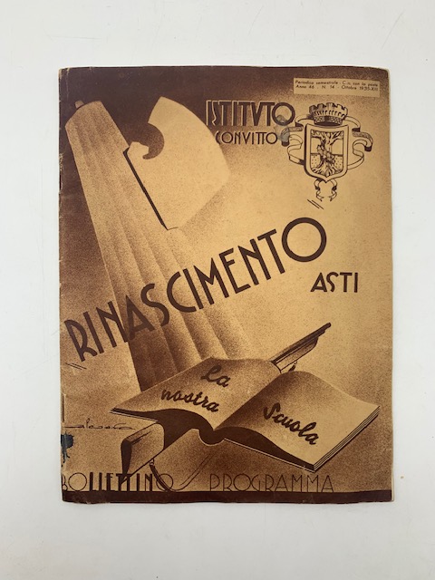 Rinascimento. Istituto Convitto Asti. Bollettino programma
