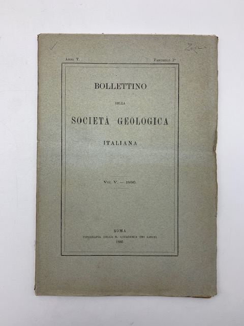Rinoceronte fossile nel Parmense; Sopra un lembo di lias rosso …