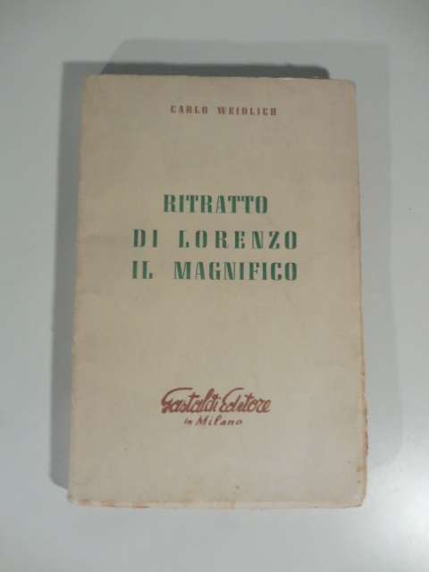 Ritratto di Lorenzo il Magnifico. Premio Gastaldi 1953 per la …