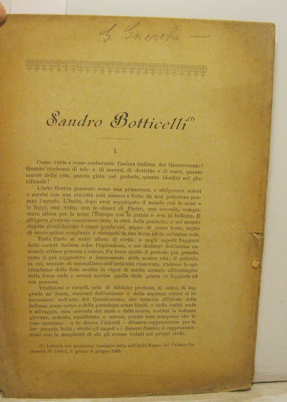 Sandro Botticelli