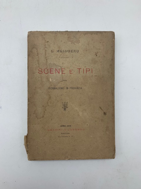 Scene e tipi del giornalismo in provincia