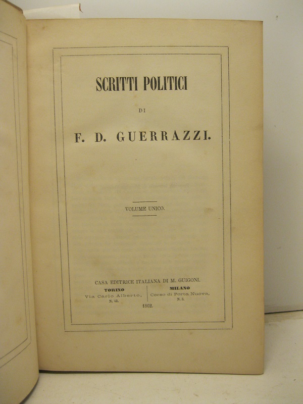 Scritti politici. Volume unico.