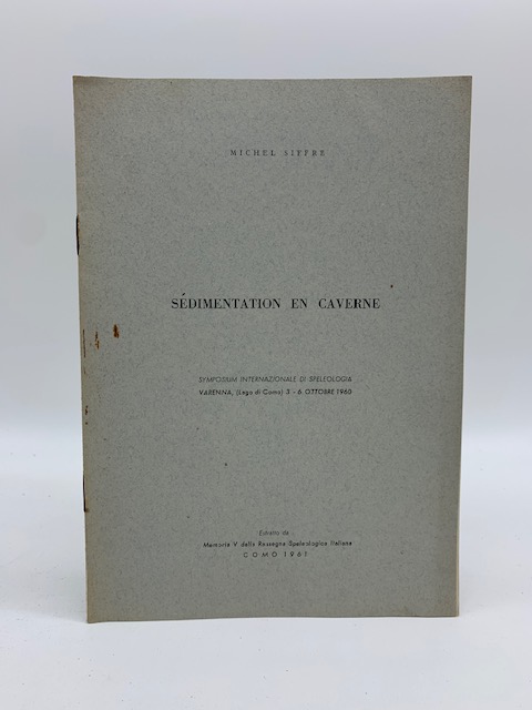 Sedimentation en caverne