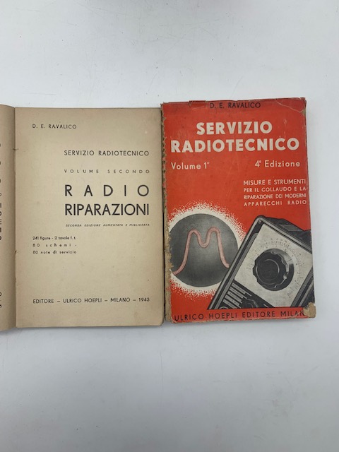 Servizio radiotecnico. Volume primo; volume secondo