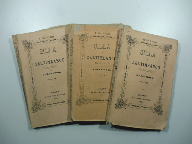 Silla il saltimbanco. Romanzo. Traduzione dall'inglese di D. R. Segre'. …