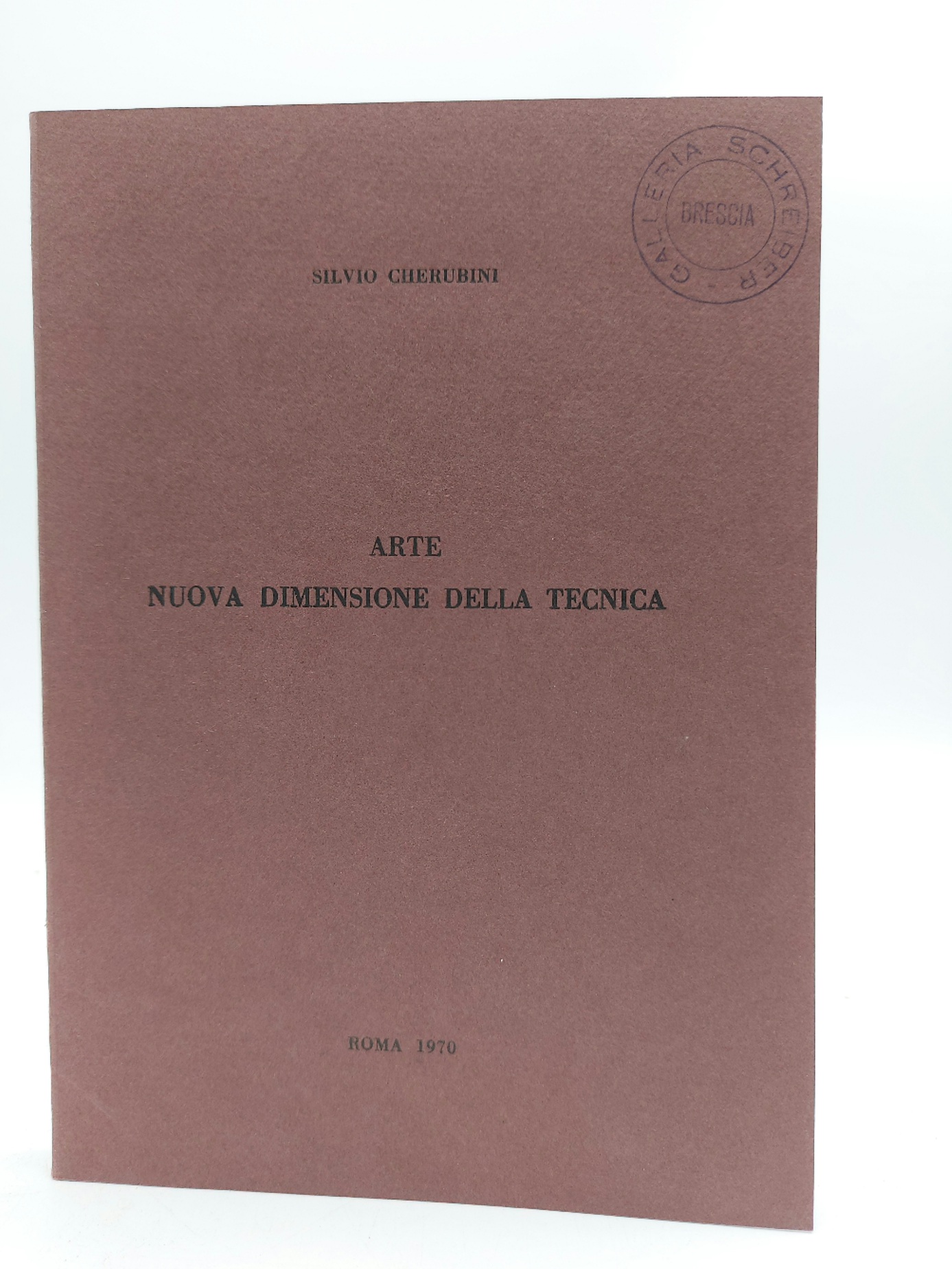 Silvio Cherubini. Arte nuova dimensione della tecnica