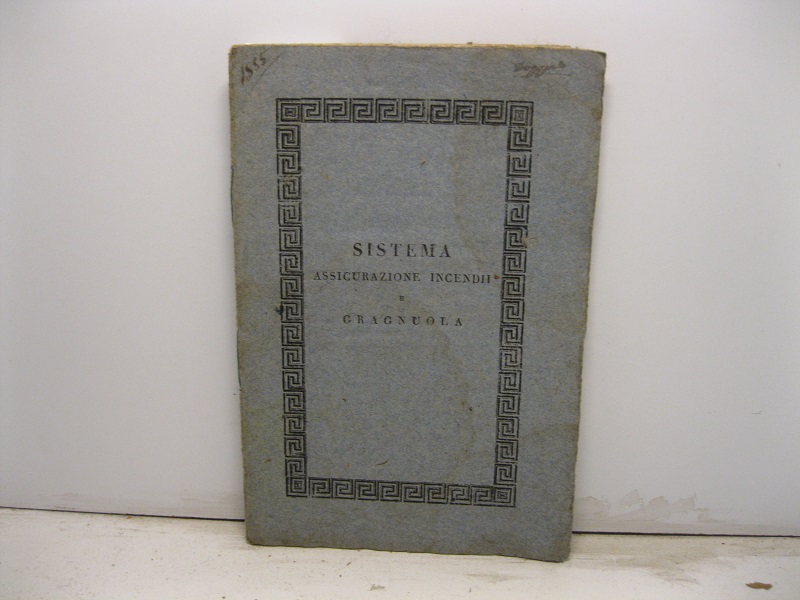 Sistema di assicurazione per il danno degli incendii e della …