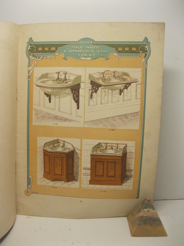 Societa' italo-inglese di apparecchi d'igiene. Torino. Vaschetta brevettata Giordano. Generi …