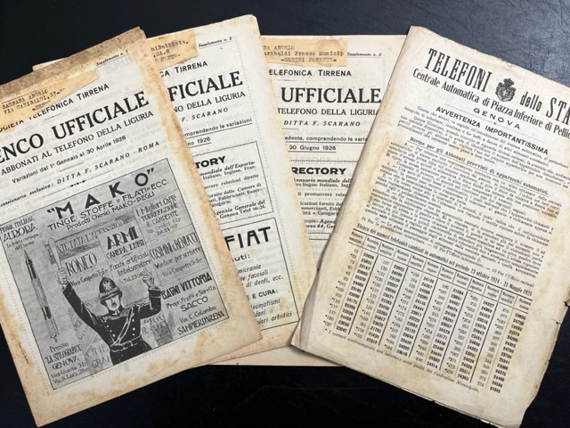 Societa' telefonica tirrena. Elenco ufficiale degli abbonati al telefono della …