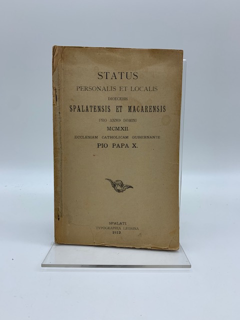 Status personalis et localis dioecesis Spalatensis et Macarensi pro anno …