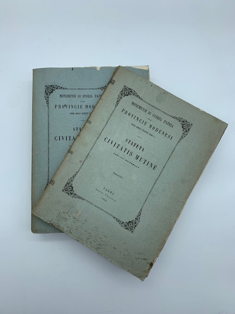 Statuta civitatis Mutine