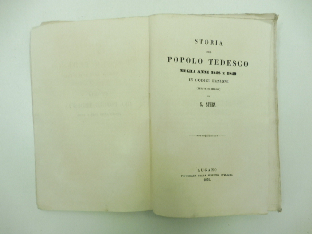 Storia del popolo tedesco negli anni 1848 e 1849 in …