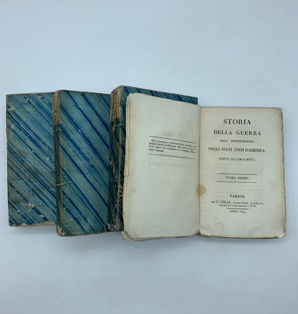 Storia della guerra dell'independenza degli Stati Uniti d'America . Tomo …