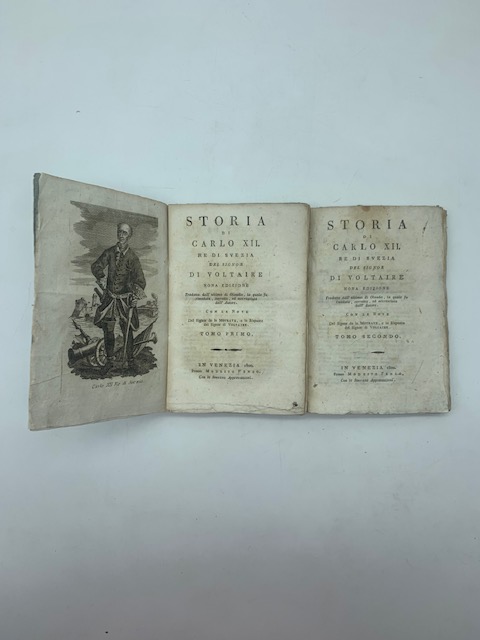 Storia di Carlo XII re di Svezia.Nona edizione. Tomo I …