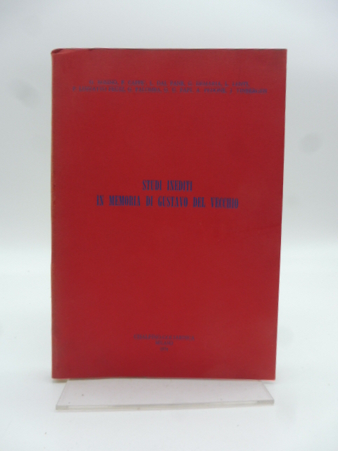 Studi inediti in memoria di Gustavo Del Vecchio