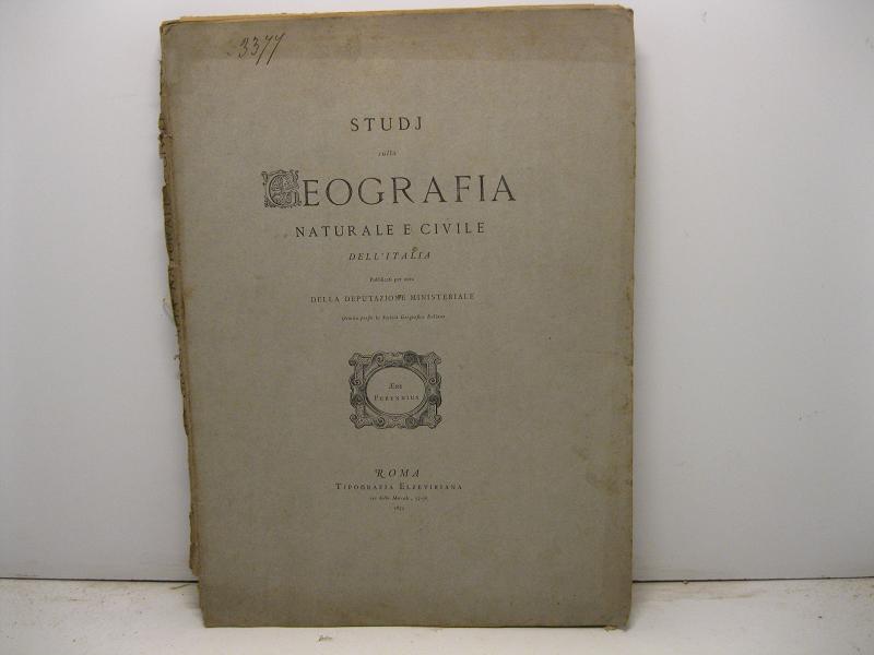 Studj sulla geografia naturale e civile dell'Italia pubblicati per cura …